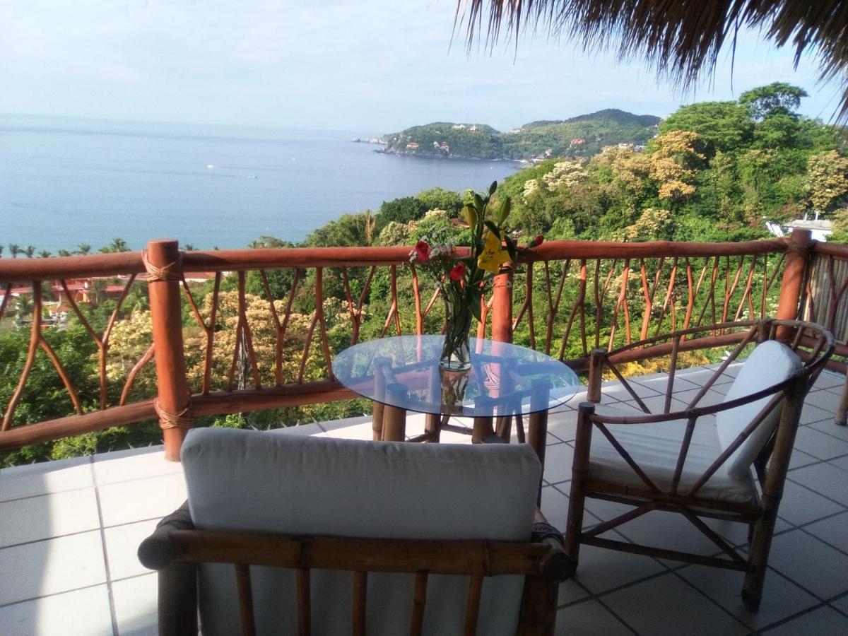 Villa "The Shack" With A View à Zihuatanejo Extérieur photo